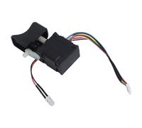 for Compatible with for Electric Drill Trigger Switch Replacement Compatible with For 2106 Brushless Cordless Drill, Lasting Metal and Plastic