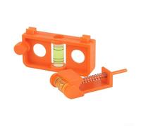 For Compound Bow String Level Set with Bubble Level to Support Precise Bow Tuning and Mounting Procedures (orange)
