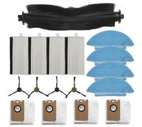For Conga Model Compatible Spare Part Collection Featuring All Essential Items Needed Including the Primary Cleaning Brush to Maintain Efficiency (17Pcs)