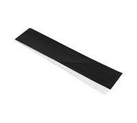for Console Middle Skin, Integral Anti-Scratch for Center Skin Strip Sticker, Console Center Part Strip Film for Optical Drive Edition Host(Black)