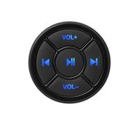 For Control Button Universal For Android IOS Car Media Volume Button 5 Keys Car Steering Wheel Wireless Bluetooth-compatible Remote Adjust Switch
