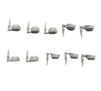 For Control for Plug Charging Port Rubber for Inspire 1 2 for DJI Phantom 3 4 Adv/Pro for Drone Quadcopter RC(10pcs Grey)