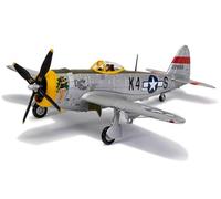 for CORGI Republic P-47D-28RA Thunderbolt 42-29150 / K4-S 'Dottie Mae', Lt. Henry Mohr, 511th FS/410th FG, for USAAF, 8th May 1945 1:72 Airplane Pre-built Model
