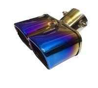 For Corolla For Focus Vitra Binzhi XRV Fit 2001-2014 1PCS Suitable Stainless Steel Car Exhaust Tailpipe Exhaust Tip Tail Pipe(Blue)