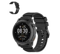 for COROS NOMAD Silicone Sport Band - Durable Outdoor Armor Strap,Soft Breathable Wristband Replacement for Fitness,Hiking,Running,Everyday Wear(Black)