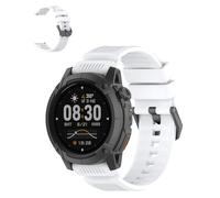 for COROS NOMAD Silicone Sport Band - Durable Outdoor Armor Strap,Soft Breathable Wristband Replacement for Fitness,Hiking,Running,Everyday Wear(White)