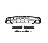 For Corvette C7 Z51 Z06 2014 2015 2016 2017 2018 2019 Gloss Black Front Bumper Grille Car Front Grilles(With Camera Hole)