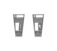 For Corvette For C3 1968 1967 1968 1969 1970 1971 1972-1982 Carbon Car Center Console Gear Panel Cover Kit Trim Accessories(Carbon Pattern B)