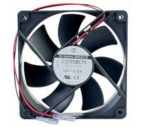 for COSTECH D12A04LWSZC0 Cooling Fan, 12V 0.24A 12025 120x120x25mm 2-Wire Cooling Fan