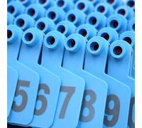 for Cows Goats Sheep with Number 001-100/101-200/201-300/301-400/401-500 Livestock Animal Marking T101-200 Maroon/Red/101-200(Navy,401 500)