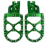 For CR 125 For CR 250 For CR 125 R For CR 150 R For CR 250 R For CR 250 X Motorcycle Foot Pegs Rests Pedals Footpegs Motorcycle Pedal(Green)