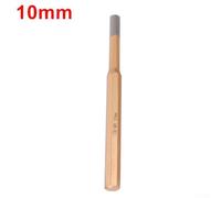 for CR-MN Steel Cylindrical Punch Set, 3mm/4mm/5mm/6mm/7mm/8mm/10mm Round Center Punching Chisel for Metalworking, Heat-Treated to HRC48-58, Professi(10MM)