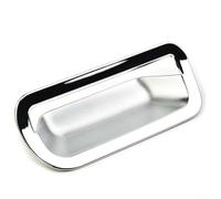 For CR V 2007 2011 Chrome Rear Trunk Tailgate Door Handle Bowl Cover Trim ABS Plastic Anti Rust