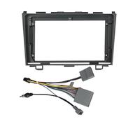 For CR-V CRV 2006-2012 GPS Navigation Frame Replacement Fitting Face Plate Car Stereo Radio Fascia Car Fascias