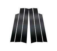 For CR-V EX-L Sport Utility 4-Door 2.4L 2011 Car Window Pillar Posts Cover Trim Center BC Column Stickers Polished Pillar Posts
