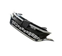For CR-V For CRV 2015-2016 Gloss Black Honeycomb Front Bumper Grille Mesh Trim