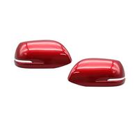For CR-V For CRV 2017 2018 2019 2020 2021 Car Accessories Pair Rear View Mirror Cap Cover Wing Side Shell Housing Lid Rearview Side Mirror Covers(Red LH RH)