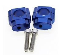 For CR125 For CRF250R For CRF250X For CRF450L For 22mm 28mm Motorcycle Handlebar Riser Motorcycle Handlebar Risers(28mm Blue)