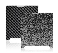 for Creatily K2 Plus Build Plate 370x370mm Double Sided Textured PEO PEY Sheet HeatingBed Spring Steel Flexible 3D Printer Platform for Creatily K2 Plus 3D Printer (Large Diamond PEO + PET)