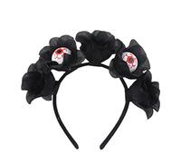 for Creative Bloody Eyeball Flower Shape Hair Hoop Women Makeup for Head Band for Photoshoot Live Broadcast Halloween Ha