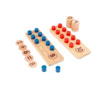 For Creative Calculator Math Toy Early Learning Block Stacker Block For Teacher Kids Classroom School Suppl