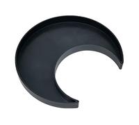 for Creative Crescent Moon Plastic Serving Tray Crystal Display Holder Eid Ramadan Aromatherapy Candle Stones Storage Organizer Essential Oil Jewelry Dish Plate