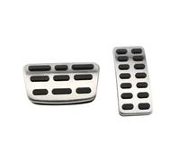 For Creta Ix25 For Kia K2 For Rio For Soul MT AT Car Styling Stainless Steel Pedal Cover Pad Car Non-Slip Pedals(AT 2 PCS)