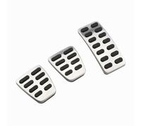 For Creta Ix25 For Kia K2 For Rio For Soul MT AT Car Styling Stainless Steel Pedal Cover Pad Car Non-Slip Pedals(MT 3 PCS)