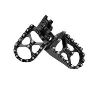 For CRF 250 X For CRF 450 R For CRF 450 X For CRF 450 L Motorcycle Aluminum Foot Pegs Rests Pedals Footpegs Motorcycle Pedals(Black)