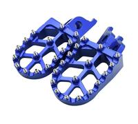 For CRF 450 RX For CRF 450 L For CRF 1000 L For CRF 250 L For CRF 250 M Motorcycle Foot Pegs Rests Pedals Footpegs Motorcycle Pedals(Blue)