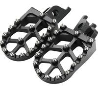 For CRF 450 RX For CRF 450 L For CRF 1000 L For CRF 250 L For CRF 250 M Motorcycle Foot Pegs Rests Pedals Footpegs Motorcycle Pedals(Black)