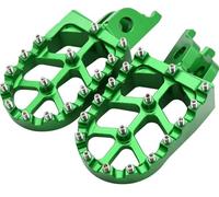For CRF 450 RX For CRF 450 L For CRF 1000 L For CRF 250 L For CRF 250 M Motorcycle Foot Pegs Rests Pedals Footpegs Motorcycle Pedals(Green)