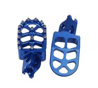 For CRF1000L For CRF250R For CRF450R For CRF450L For CRF450RX For CRF250L Motocross FootRest Footpegs Foot Pegs Pedals Motorcycle Front Foot Pegs(Blue)