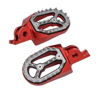 For CRF250X 2004-2017 For CRF450X 2005-2023 For CRF250L M For Rally 2012-2021 Motorcycle Footrest Foot Pegs Steps Motorbike Upgrade Accessories Motorcycle pedal(Red)
