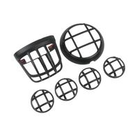For Cross For Cub 110 CC110 Motorcycle Headlight Cover | Headlight Guard Protector Grill Matt Black Turn Signal Taillight Grill Indicator Lamp Protector(Full set)