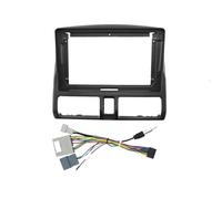 For CRV 2002 2003 2004 2005 2006 LHD RHD 9 Inch Car Radio Frame Trim Panel Mount Installation 2 Din Stereo OOPUHKSY(Frame And Cable)
