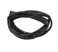 for CRV 2002-2016 Car Body Rubber Door Waterproof Sealing Strip Car Door Seal(A Style Front Left)