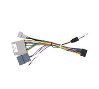 For CRV 20082011 9INCH 10.1INCH Car DVD CD Player Radio Android Stereo Harness Dashboard Screens Cables Frame Car Radio Front Panel Frame(CABLES A)
