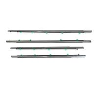 For CRV 2012 2013 2014 2015 2016 4Pcs Car Door Window Decorative Strips Rubber Sealing Strip