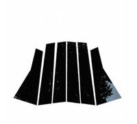 For CRV 2012 2013 2014 2015 2016 Gloss Black Door Side Trim Pillar Post Window Drcoration Sticker Accessories OOPUHKSY