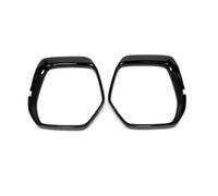 For CRV CR-V 2017 2018 2019 2020 2021 2022 For Hybrid ABS Car Rearview Side Mirror Rainproof Shell Cover Eyebrow Trim(Black)
