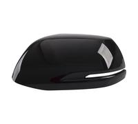 For CRV For CR-V 2012 2013 2014 2015 2016 Door Rearview Mirror Cover Cap Housing Protective For Exterior Mirrors Car Accessories Mirror Cover Cap(Black Left)
