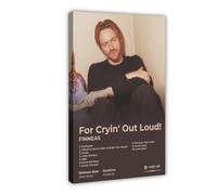 For Cryin Out Loud Singer FINNEAS Album Cover Poster Canvas Poster Wall Art Decor Print Picture Paintings for Living Room Bedroom Decoration 20x30inch(50x75cm)