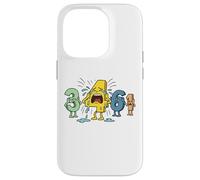 For Crying Out Loud, Funny Math Pun Cartoon Numbers Puzzle Case for iPhone 14 Pro