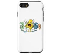 For Crying Out Loud, Funny Math Pun Cartoon Numbers Puzzle Case for iPhone SE (2020) / 7/8