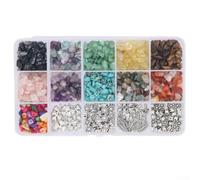 for crystal Bead Jewelry Kit 15 Grids DIY Craft Set for crystal