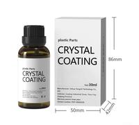 For Crystal Coating Plastic Refresher Agent for Automotive Interior - 30 mL Long-Lasting Gloss Restorer for Dashboards, Door Panels & Trim - Non-Damag