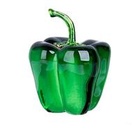 For Crystal Ornament In Green Pepper Shape For Residential And Office Space Decoration And Visual Accent(green)
