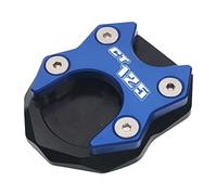 For CT125 CT 125 2020 2021 Motorcycle Kickstand Foot Side Stand Extension Pad Support Plate Enlarge Pad(Blue)
