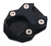 For CT125 For CT 125 2020 2021 Motorcycle Foot Side Stand Kickstand Pad Extension Support Enlarger Motorcycle Stand Pad Plate(Black)